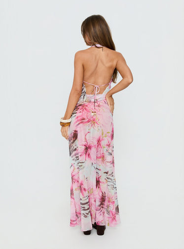 slim fit dress slacks Sorority One-Shoulder Ruffle Trim Dress Baby Pink– Selfie Leslie main image 1