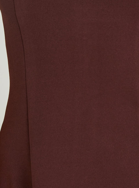 Anse Mini Dress Chocolate