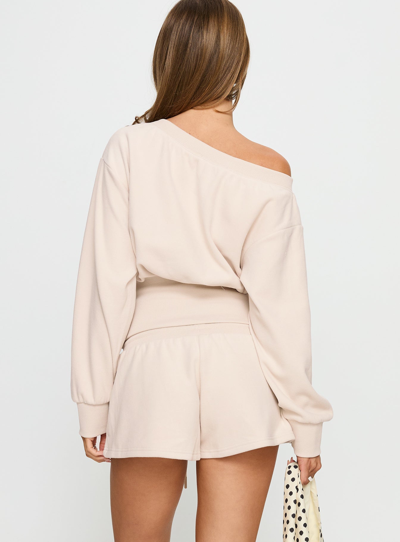 Aryn Longline Pocket Shorts Cream | Princess Polly Aryn Longline Pocket Shorts Cream | Princess Polly