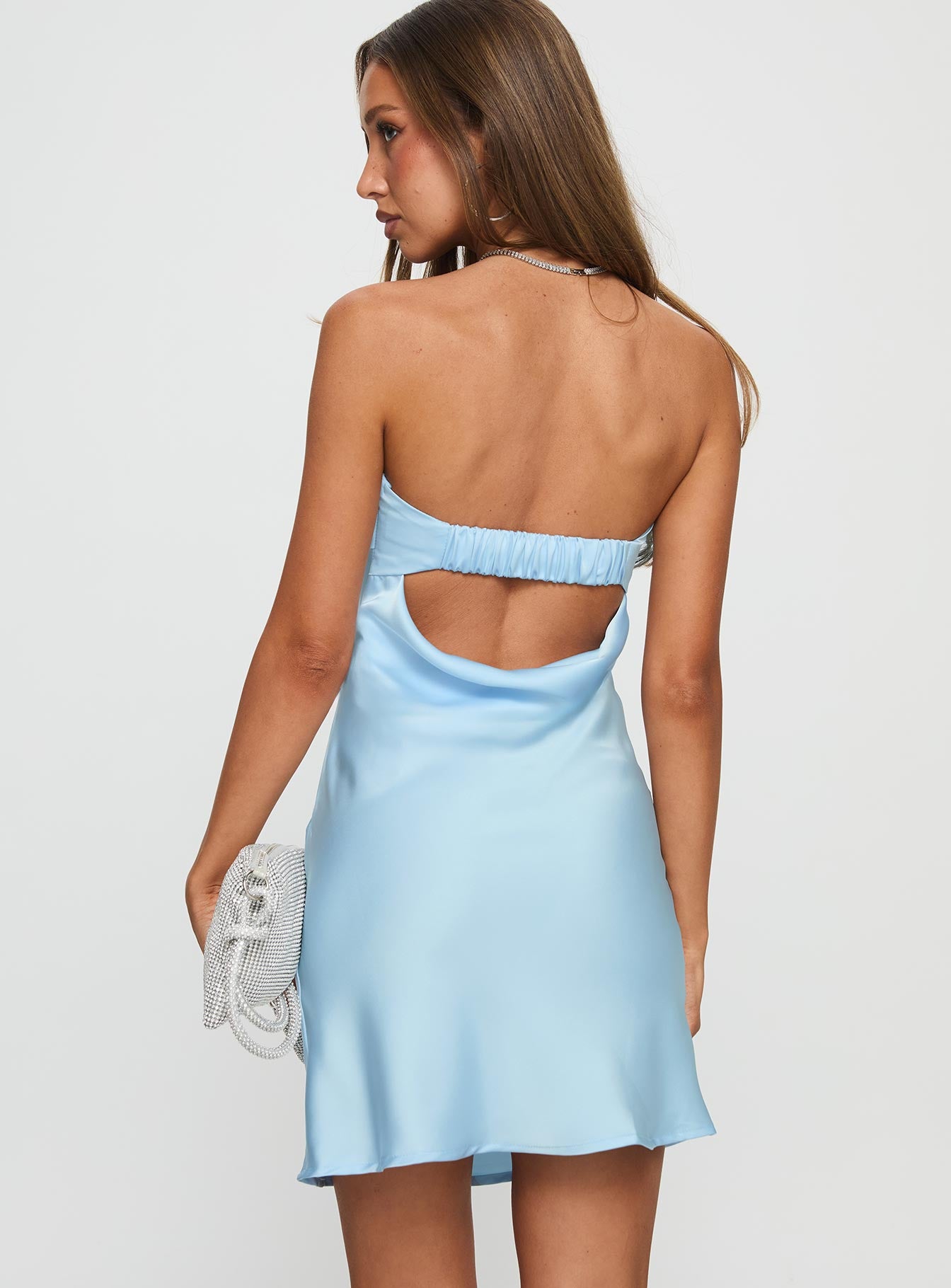 Phillipa Mini Dress Light Blue | Princess Polly Phillipa Mini Dress Light Blue | Princess Polly