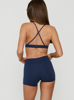 Tempo Active Low Rise Shorts Navy