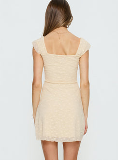 Lanchester Mini Dress Butter Yellow