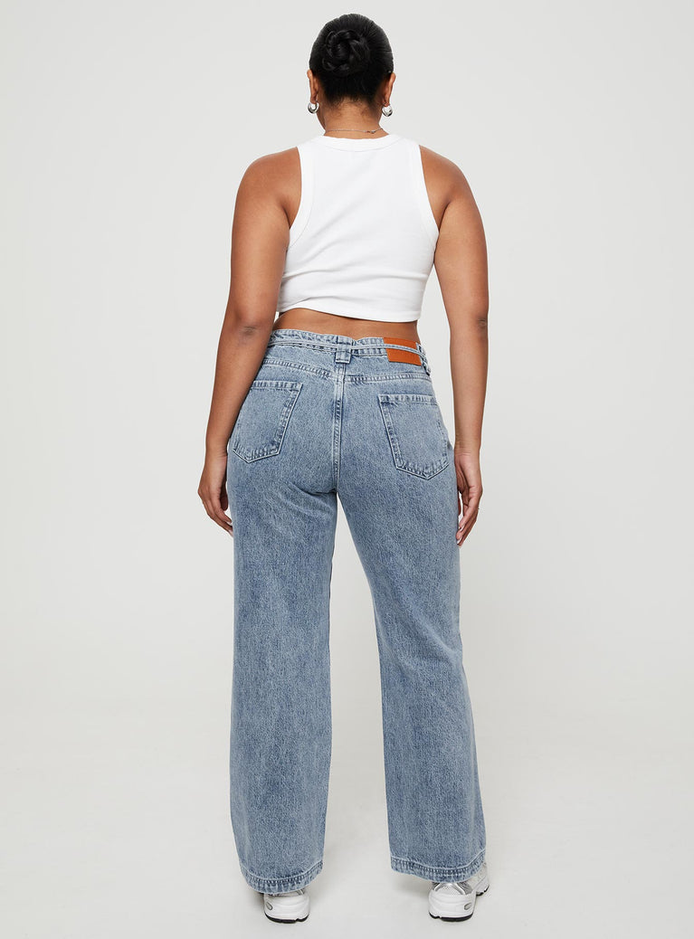 Pemberton Jeans Mid Wash Denim