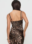 Enigmatic Cami Top Leopard