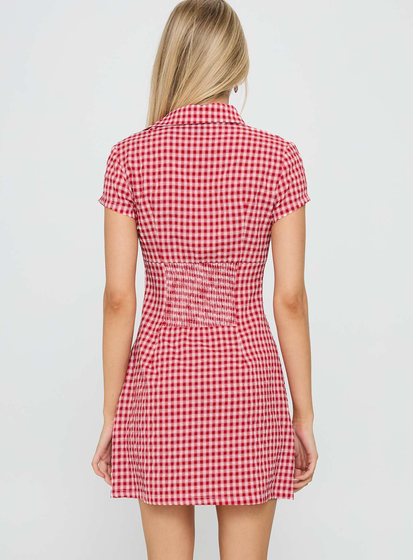 motley mini dress princess polly Princess Polly Women's Motley Stripe Minidress - Blue