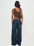 Low Rise Wide Leg Jean Hocus Pocus Wash