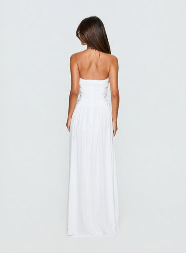 formal a line dress ZAPAKA Women Burgundy A Line Formal Dress Off The Shoulder Ankle Length  Evening Dress