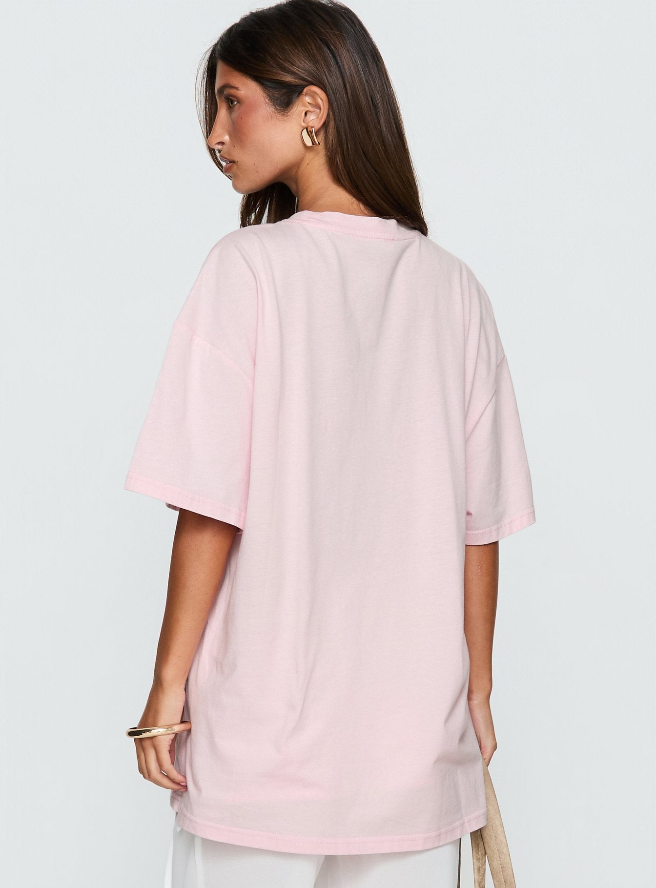 Blooming Love Oversized Graphic Tee Pink | Princess Polly
