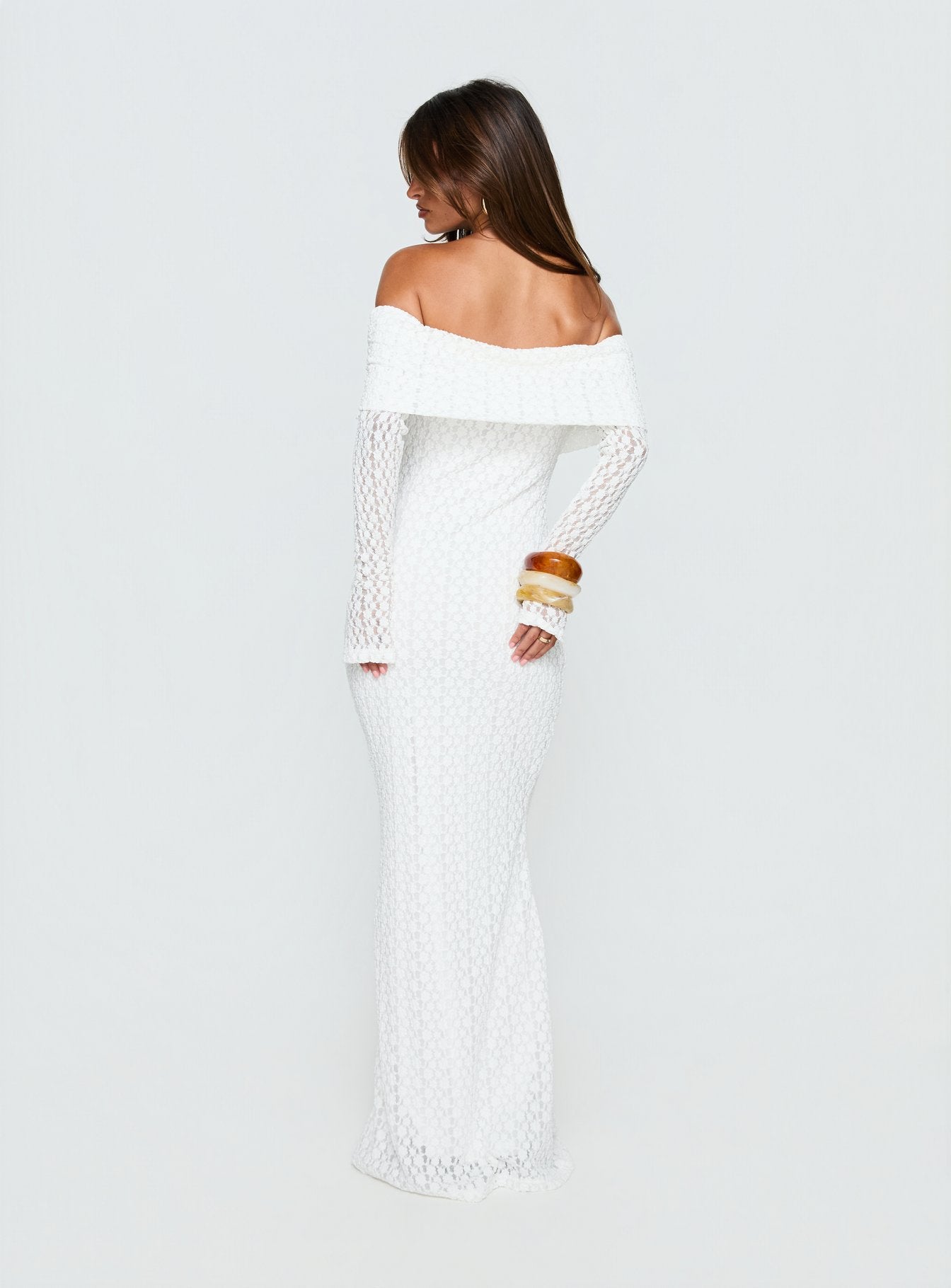 white christmas dresses Cancun Crochet White Dress – VETCHY main image 0