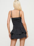 Jazzmin Mini Dress Charcoal