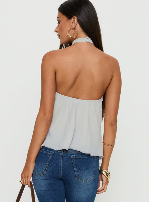 Darlinn Hardware Detail Top Grey