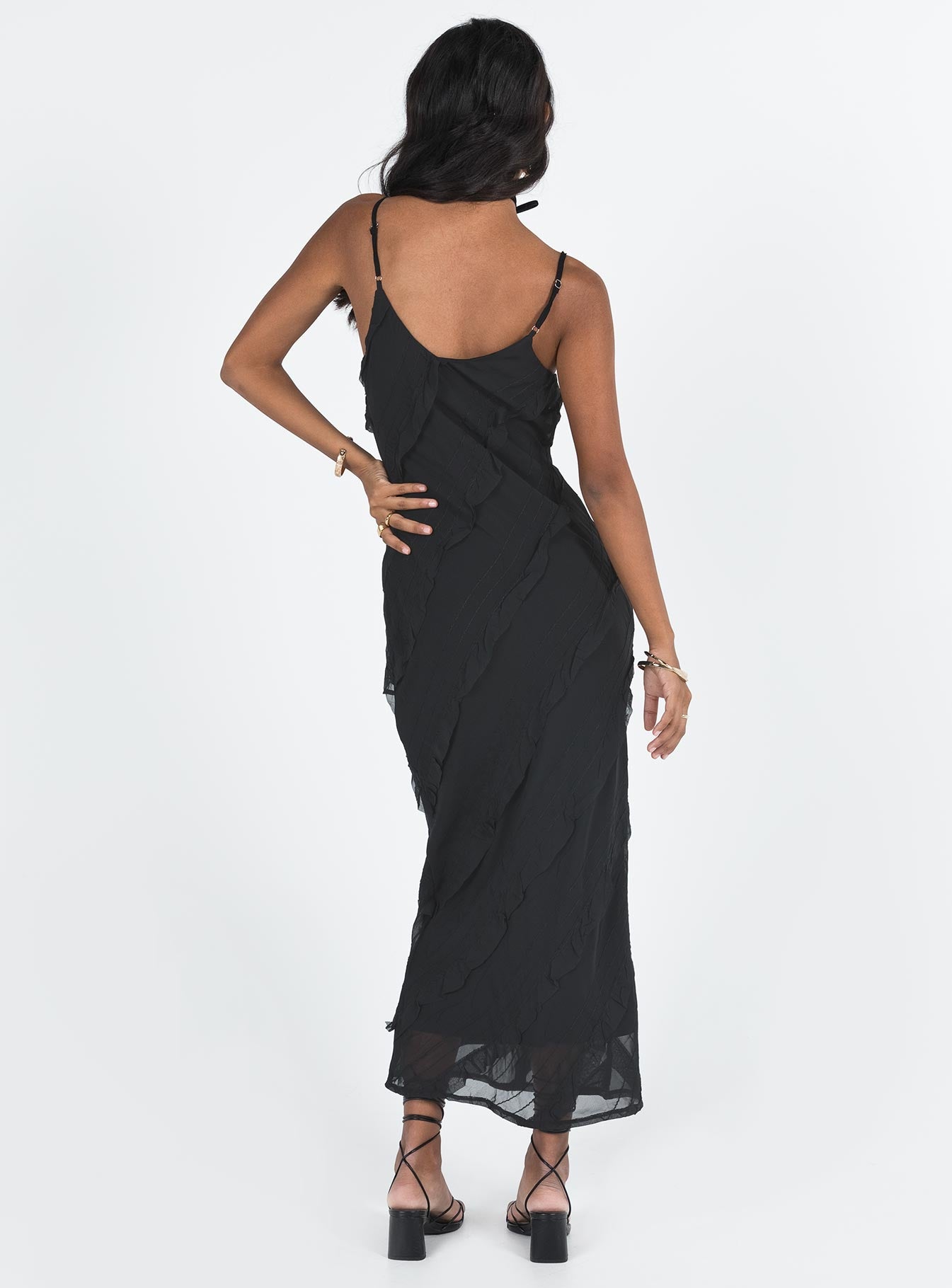 Lars Maxi Dress Black | Princess Polly Lars Maxi Dress Black | Princess Polly