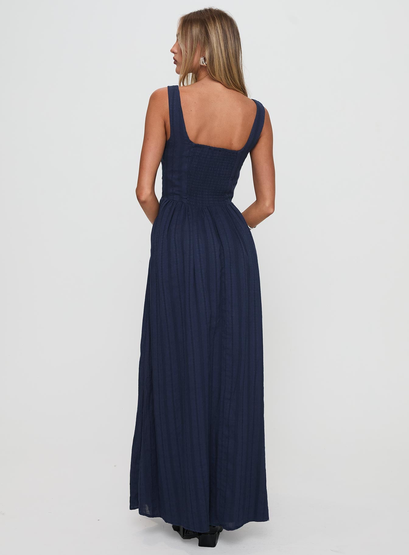 Lorinda Maxi Dress Navy | Princess Polly