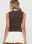 Vega Top Brown