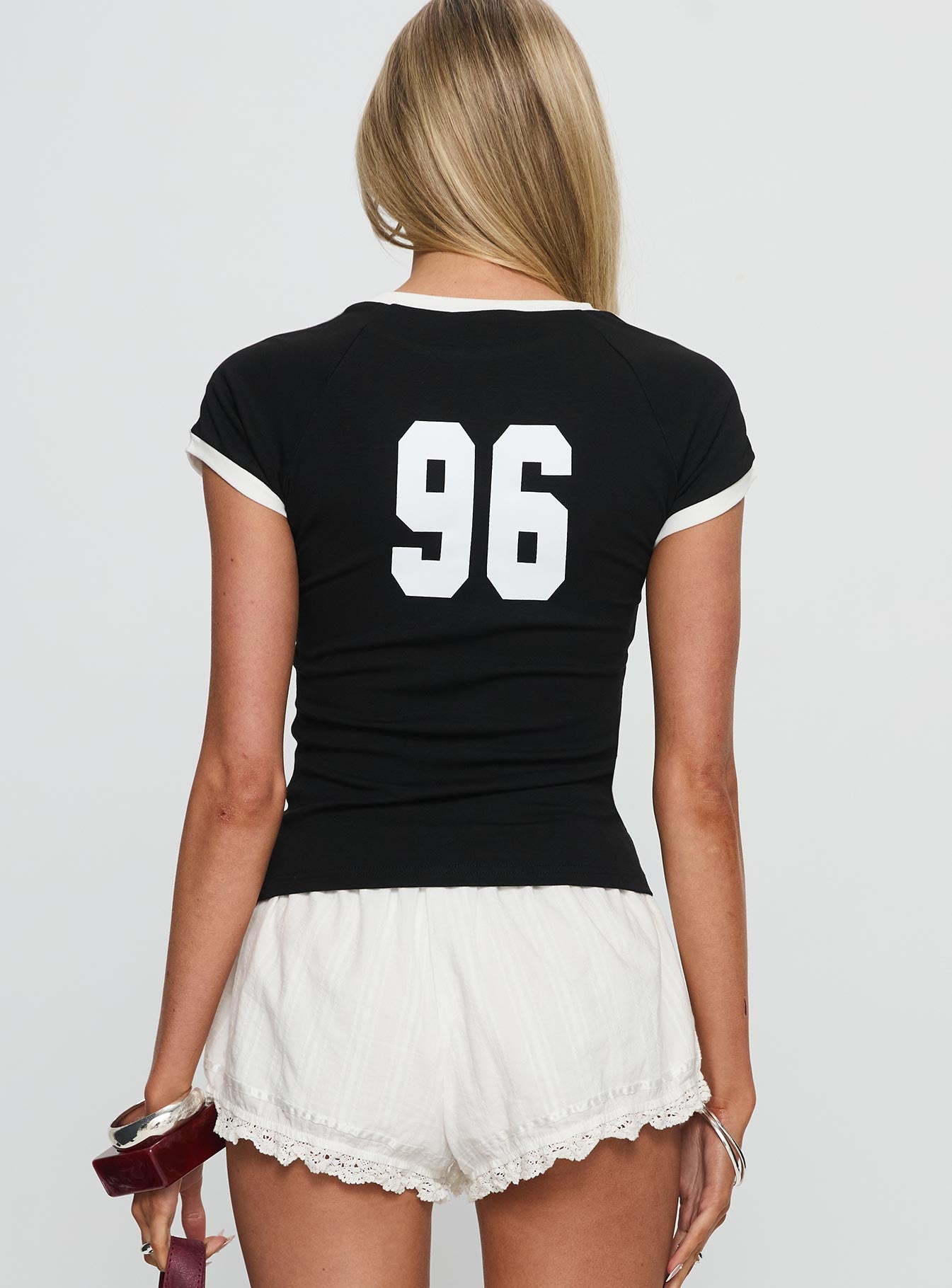 Good Guy Graphic Top Black