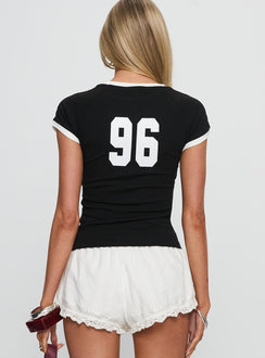 Good Guy Graphic Top Black