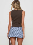 Gigi Skort Blue Stripe