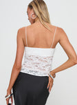 Pankma Lace Top White