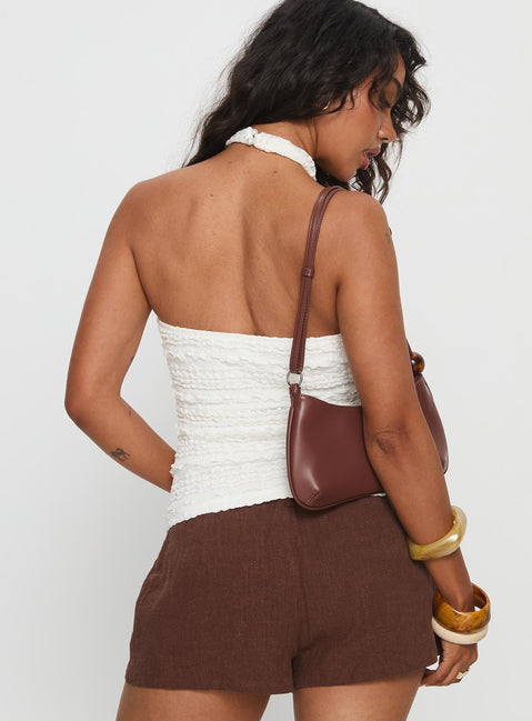 Quell Lace Top White