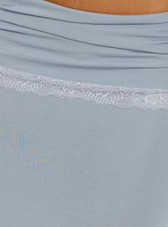 Zespri Jersey Maxi Skirt Slate