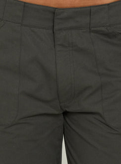 Indee Cropped Cargo Pants Charcoal