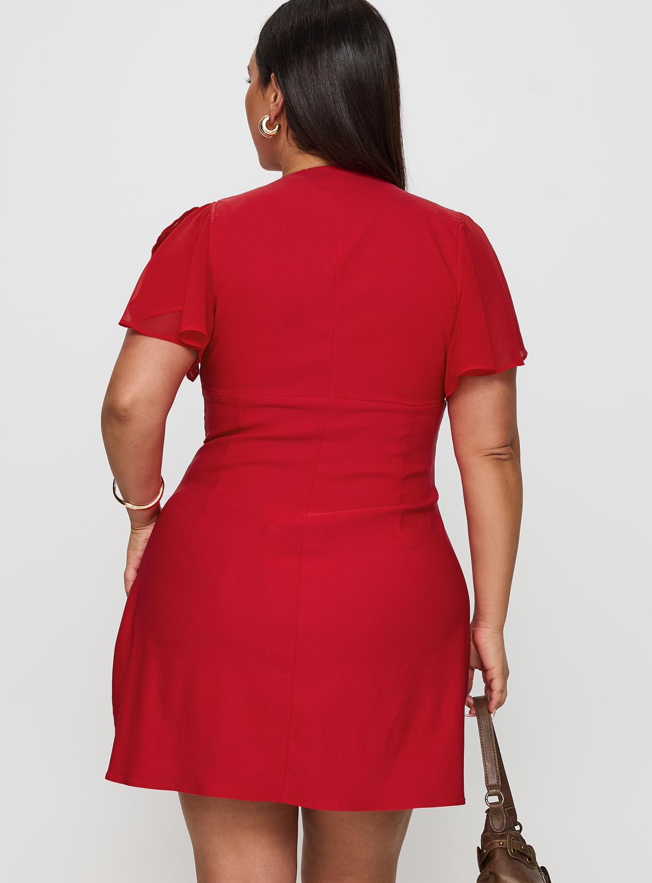 Florie Corset Mini Dress Red Curve | Princess Polly Florie Corset Mini Dress Red Curve | Princess Polly