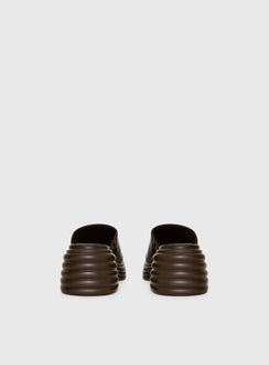 Therapy Flaunt Platform Sandals Brown
