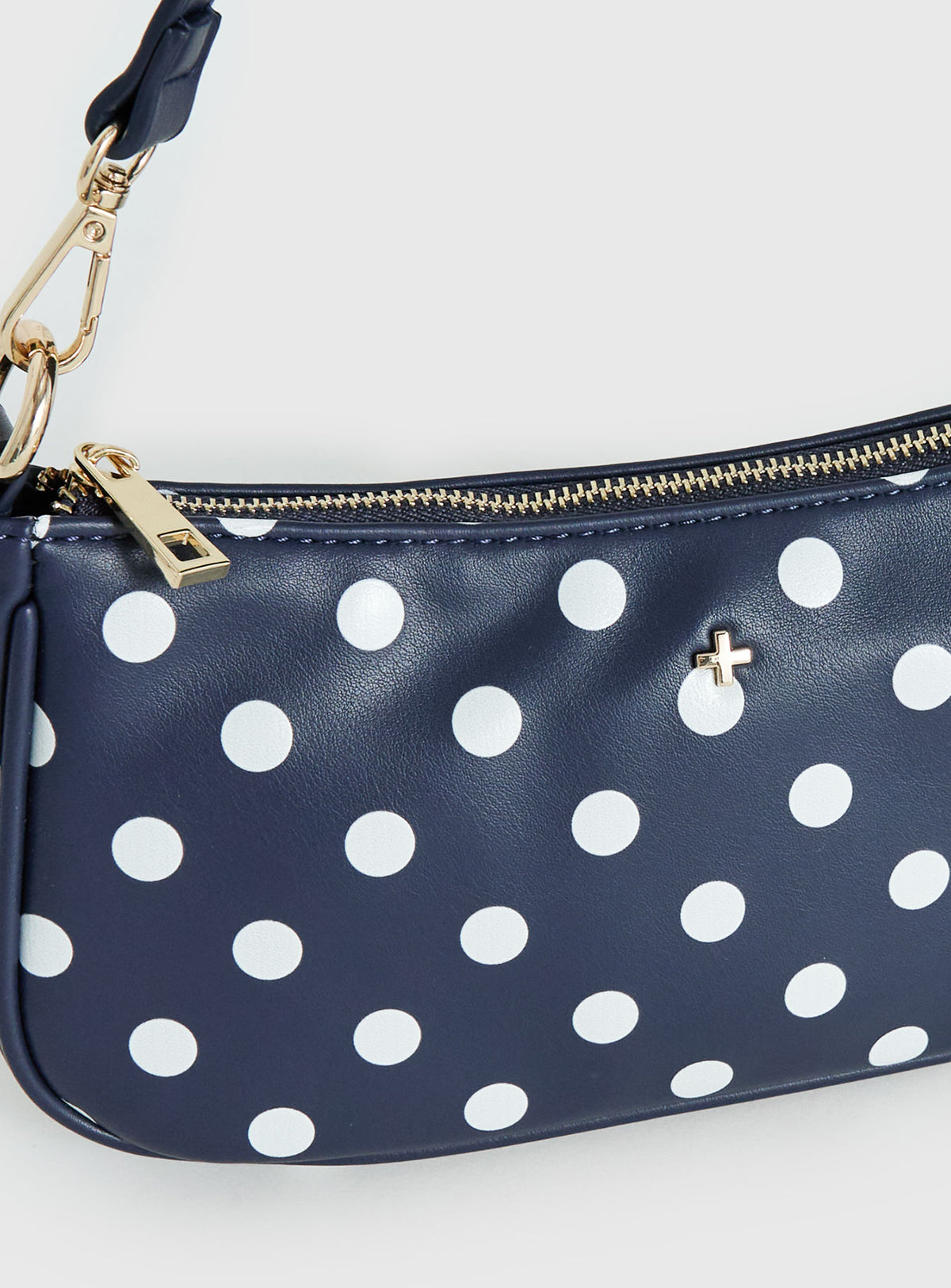 Peta & Jain Piper Bag Navy Polka