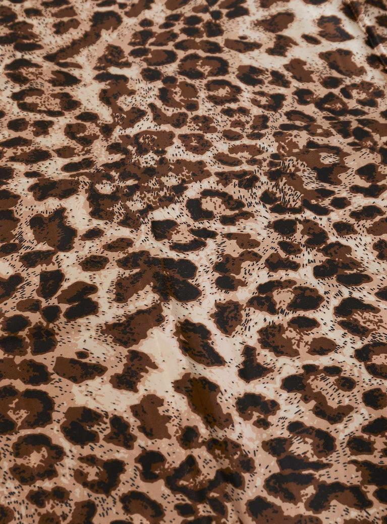Roam Scarf, Leopard