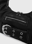 Astraia Buckle Detail Bag Black