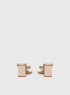 The Mona Heels Beige