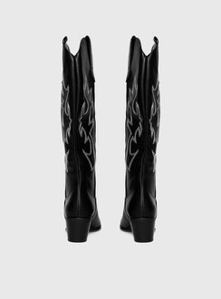 Billini Urson Boots Black / White