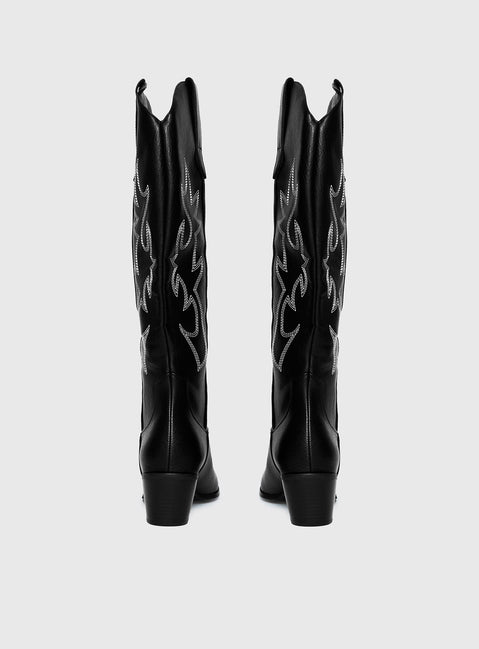 Billini Urson Boots Black / White