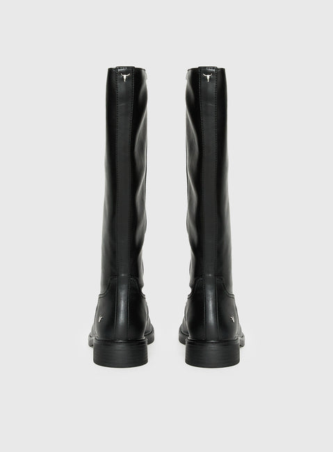 Windsor Smith Backfire Boots Black