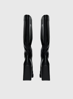 Montgomery Boots Matte Black