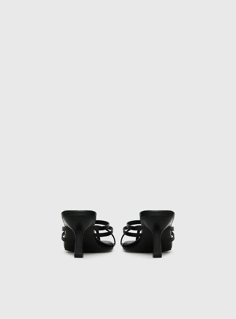 Goalie Heels Black