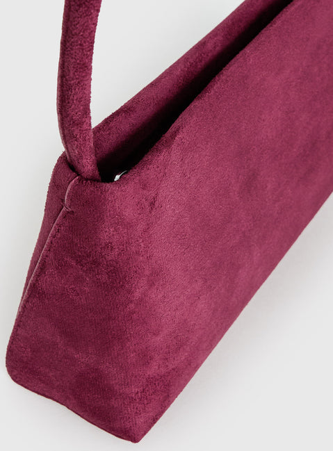 Dawn To Dusk Shoulder Bag Plum Noir