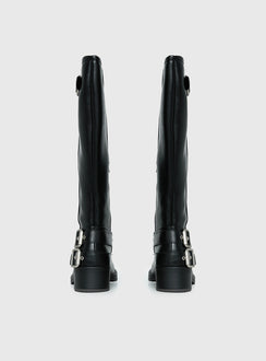 Therapy Form Boots Worn Black