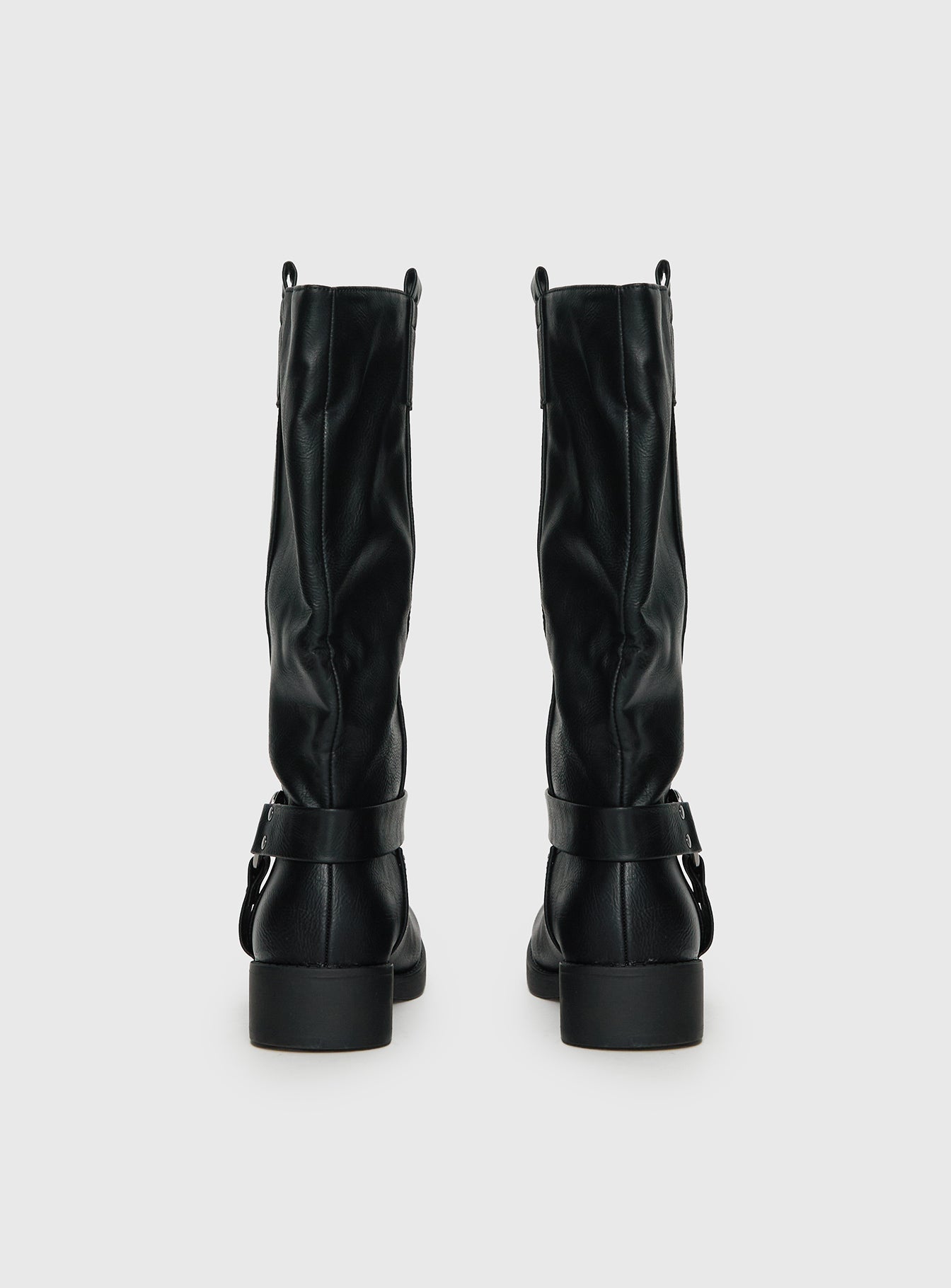 Wrecked Western Boots Black