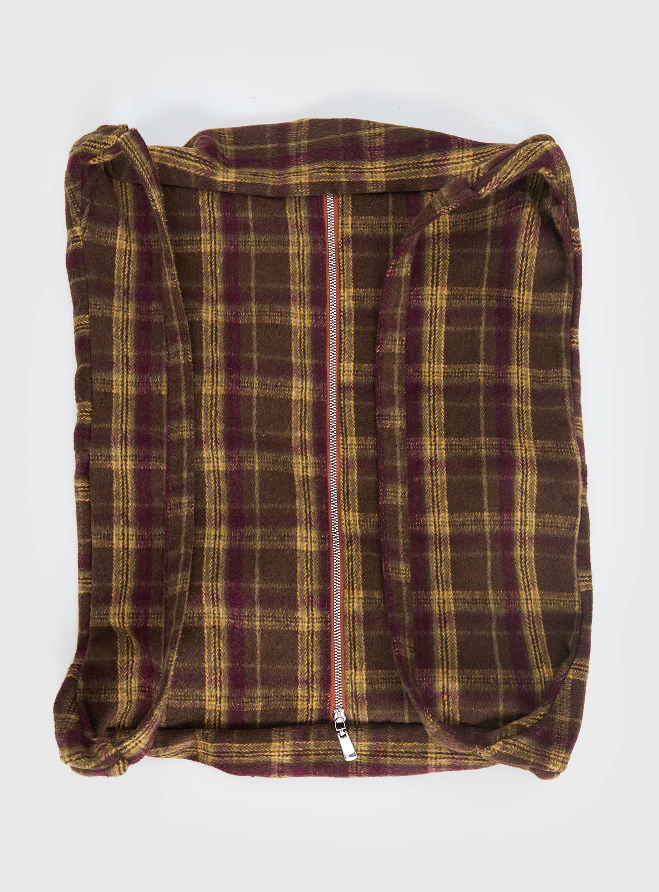 Sonora Oversized Tote Bag Brown Check | Princess Polly