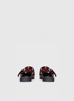 Therapy Matilda Flats Cherry Patent