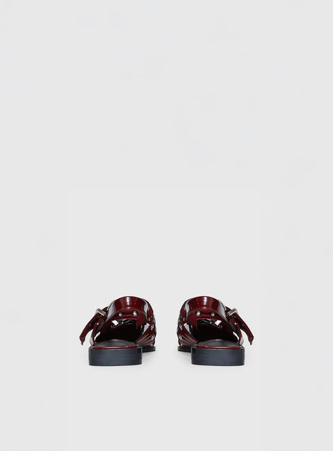 Therapy Matilda Flats Cherry Patent