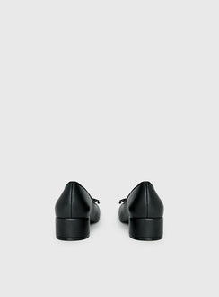 Therapy Diana Heeled Ballet Flats Black