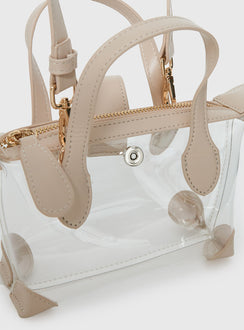 Elanna Clear Bag Clear / Beige