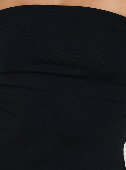 Daily Define Tube Top Black