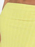 Mani Mini Skirt Yellow Princess Polly  Mini 
