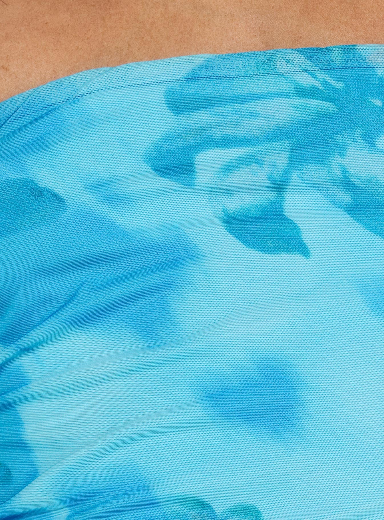 product Princess Polly Sleeveless Square Neck  Hillcrest Floral Strapless Top Blue