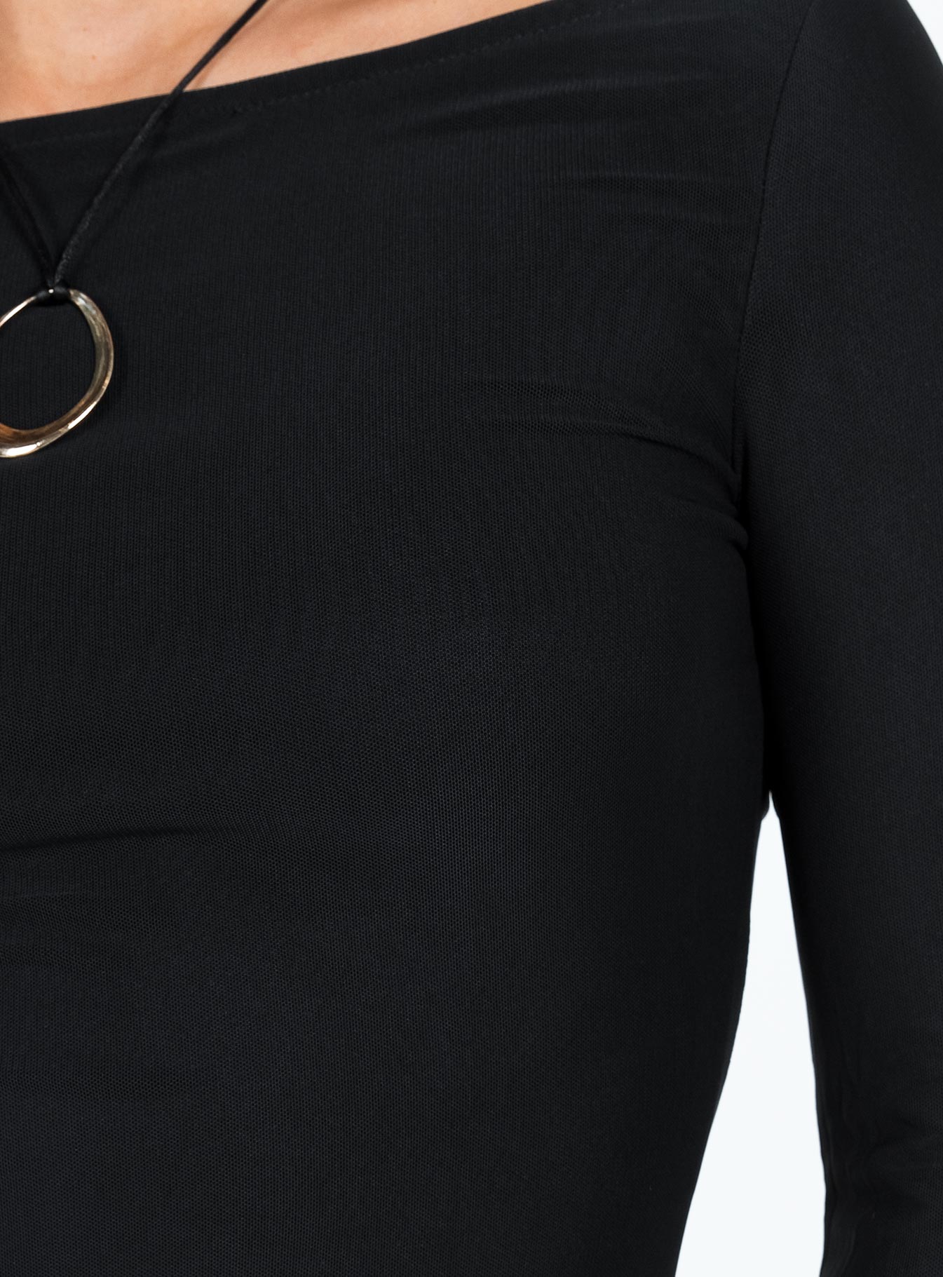 Lukea Long Sleeve Mini Dress Black Tall | Princess Polly Lukea Long Sleeve Mini Dress Black Tall | Princess Polly