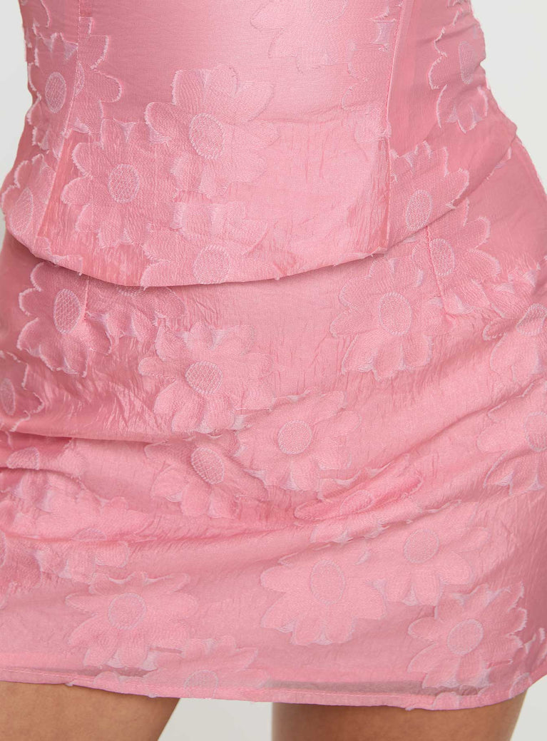 Latham Jacquard Set Blush