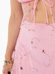 Rosen Mini Skirt Pink Floral Princess Polly  Mini 